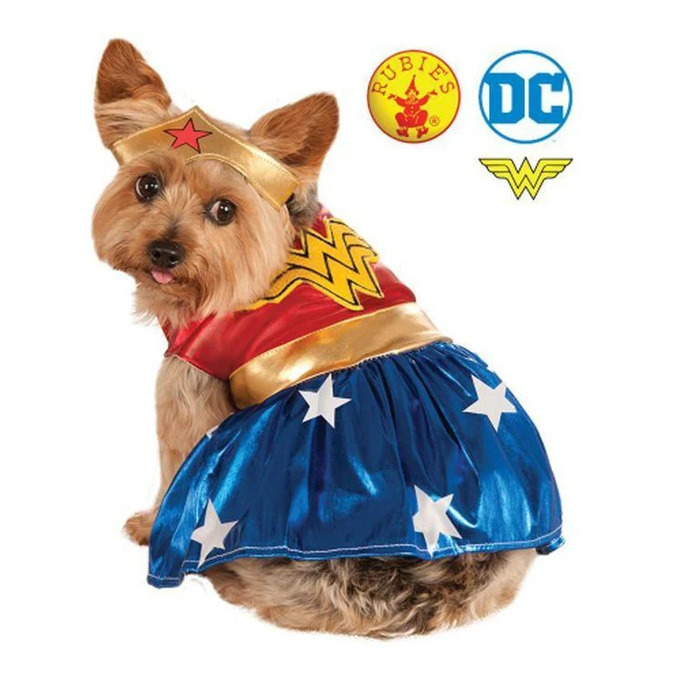 Wonder Woman Pet Costume Size M