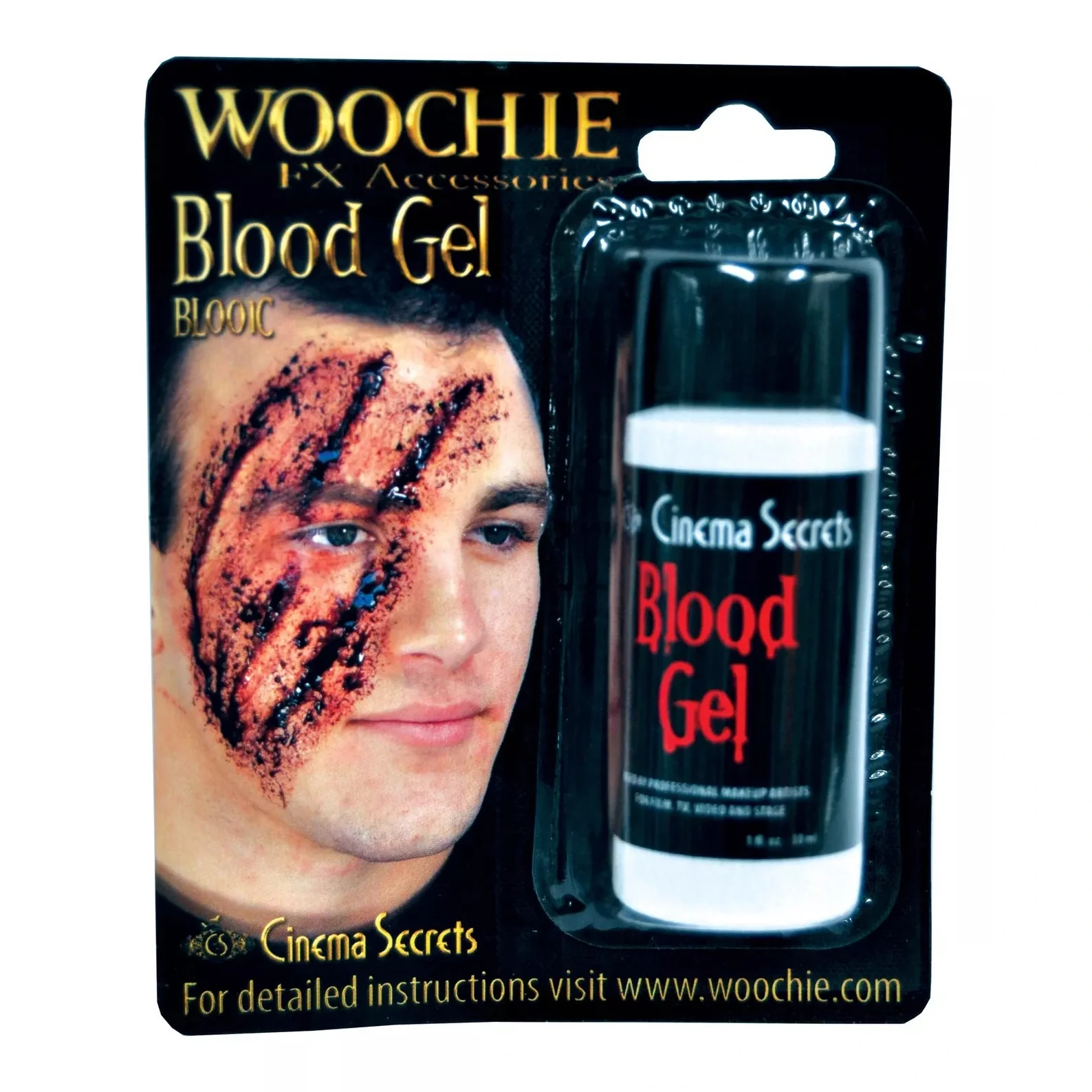 Woochie Blood Gel 1oz - Carded