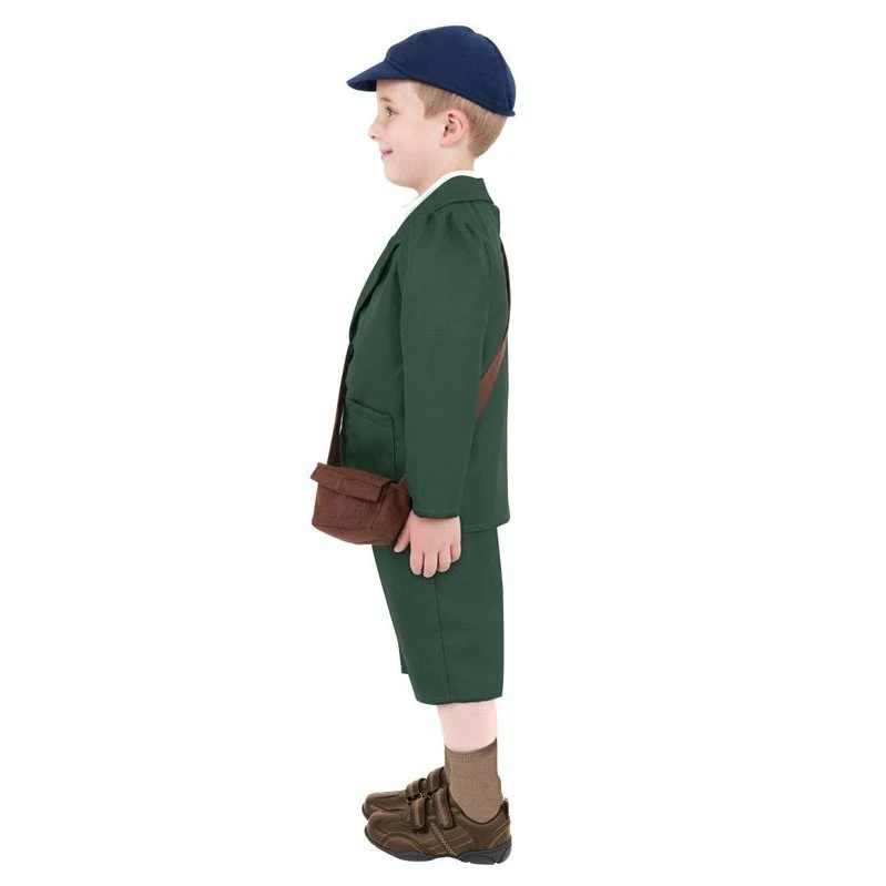 World War II Evacuee Boy Costume - Image 2