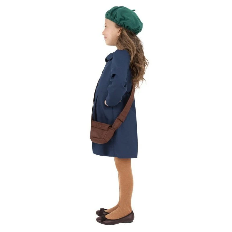 World War Ii Evacuee Girl Costume - Image 2