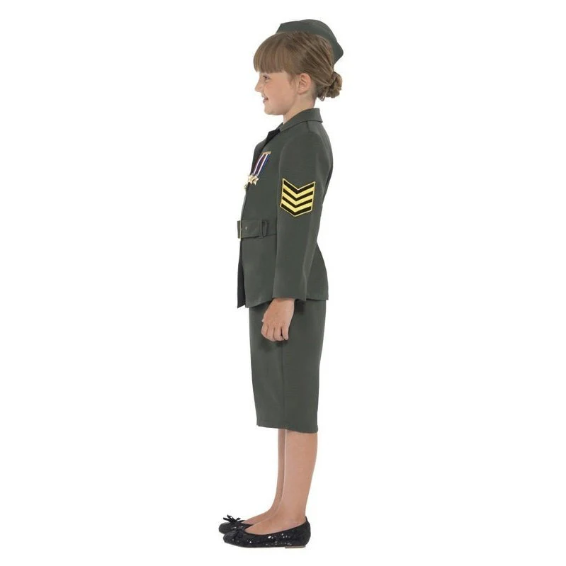 WW2 Army Girl Costume - Image 2