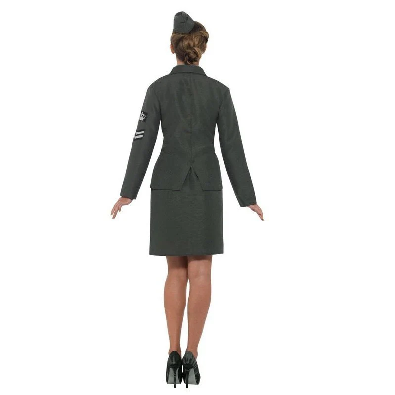 Ww2 Army Girl Costume, Adult - Image 3