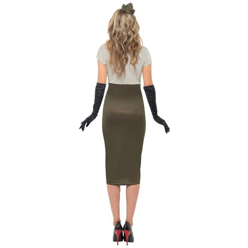 Ww2 Army Pin Up Spice Darling Costume - Image 3