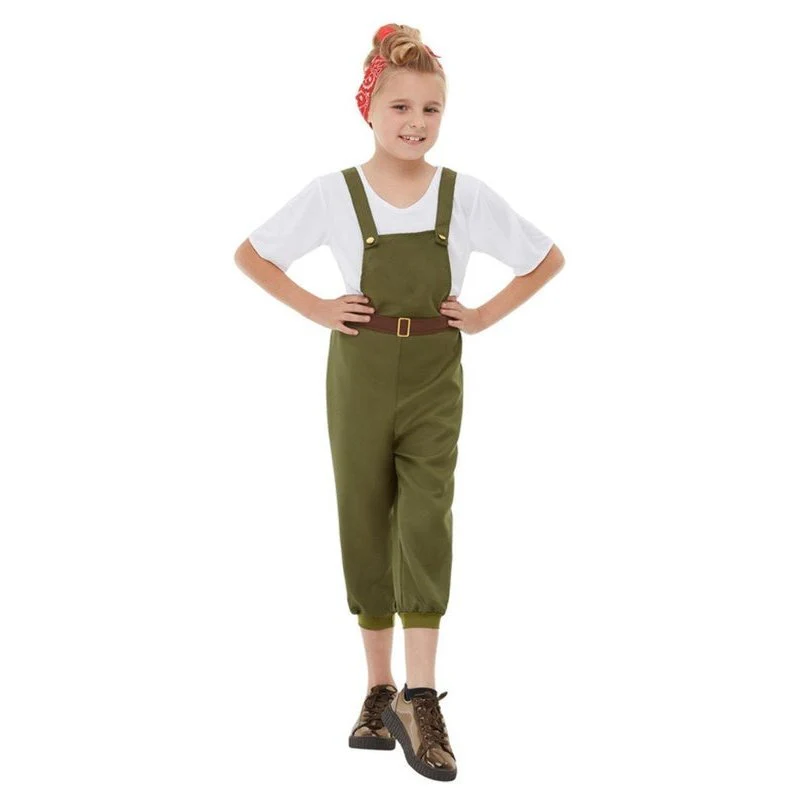 Ww2 Little Land Girl Costume - Image 2