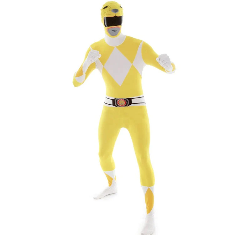 Yellow Power Rangers Morphsuit