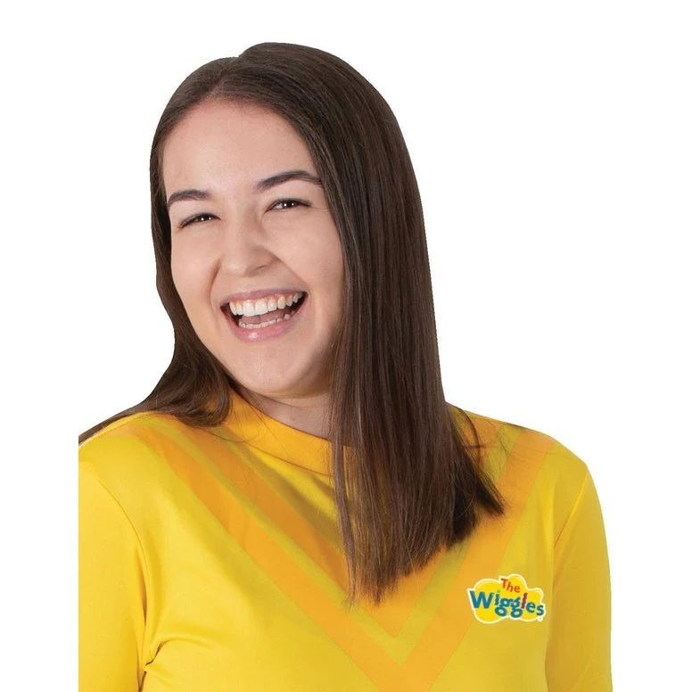 Yellow Wiggle Costume Top, Adult - Image 3