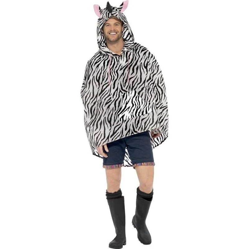 Zebra Party Poncho - Image 4