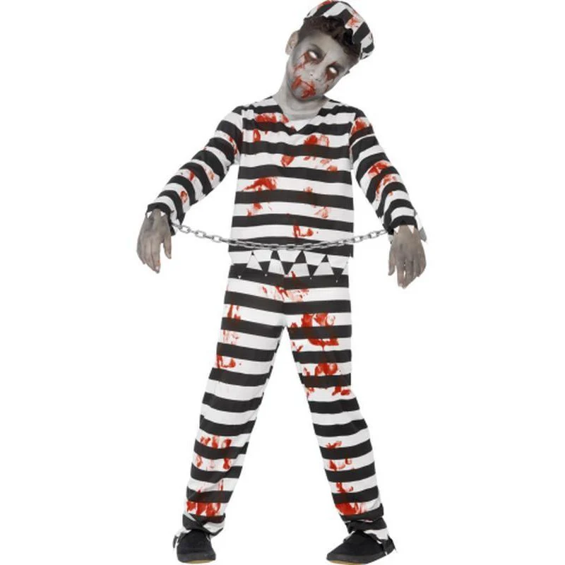 Zombie Convict Boys Costume