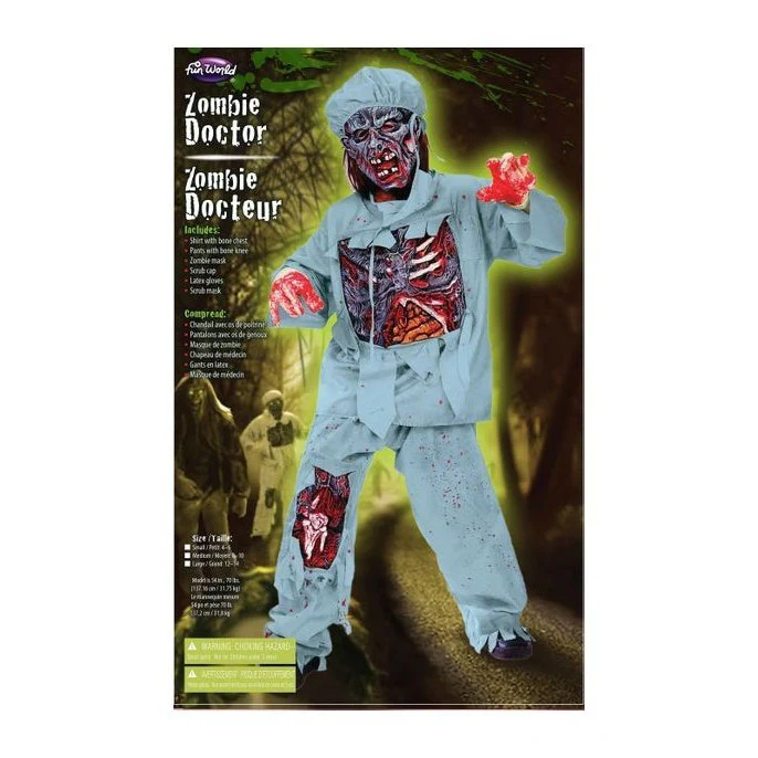 Zombie Doctor Boys Costume - Image 2