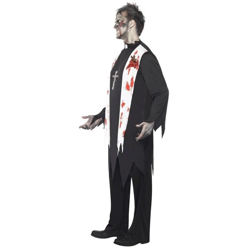 Zombie Priest Costume - Image 2