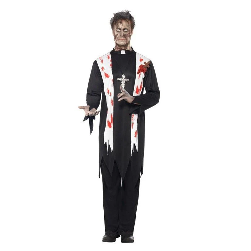 Zombie Priest Costume - Image 4